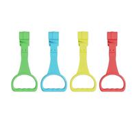 Anelli per trazioni per bambini, 4 pezzi, per assistente per esercizi di camminata, per bambini, anelli ergonomici e pratici, per allenamento a piedi sul letto del bambino, 19 x 8 cm