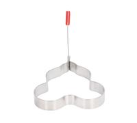 Anelli per uova in acciaio inossidabile Anelli per stampi per uova per uso alimentare Colazione Sandwich Burger (Tipo B)