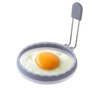 Anelli per uova in silicone per friggere le uova, anello rotondo per cuociuova - Stampo per panini all' da 4 pollici in silicone,Stampo per frittelle ad anello di uova, strumento di