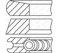 GOETZE ENGINE 08-435207-00 Kit fasce elastiche