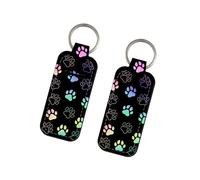 Anelli porta balsamo labbra a forma di artiglio di gatti porta rossetto portachiavi manica rossetto manica per uso viaggio gatti artiglio balsamo labbra anelli per uso da viaggio