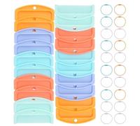 Anelli Porta Schede Didattiche Organizer Facile Categorizzazione | Anelli Porta Schede Didattiche Audio Per Ritorno A Scuola Aula Sala Giochi Bambini In Età Prescolare Insegnanti