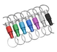 Anelli Portachiavi Staccabili 7Pezzi, Portachiavi A Molla Divisibile