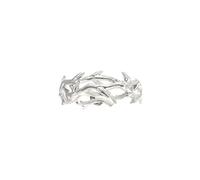 Anelli regolabili a forma di ramo, anello vintage a spina, hip pop, anello grosso, anello per pollice, anello aperto singolo per uomini e donne, Acciaio inossidabile, Nessuna pietra preziosa