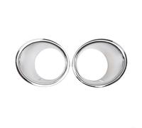 Anelli Rifinitura per Fendinebbia Mini Cooper R55 R56 R57, Argento | 2007 2008 2009 2010 2011, Cornice Copertura Anteriore Paraurti, Coppia