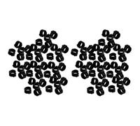 Anelli riutilizzabili con Clip for Zampe di Uccelli, for pollame, Pollo, Piccione, parrocchetto - 100 Pezzi - 1,30 x 1,30 x 0,70 cm