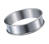 Anelli robusti per pasticceria e crostate, multiuso, in acciaio inox, per pasticceria casalinga