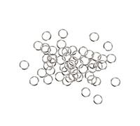 Anelli Split 50 PIC Piccoli Anelli Chiave Anelli di Portachiavi per Le Chiavi Organizzazione Clai Fatti Fai -da -Te Accessori per La Casa da 9 Mm