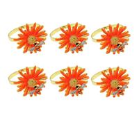 Anelli tovaglioli fiori decorativi ottima aggiunta per allestimenti tavolo prima