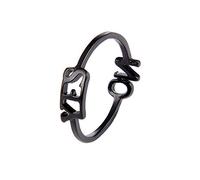Anelli unisex SÌ NO Lettera Fidanzamento Accessori per gioielli da sposa Elegante e popolareTrattamento seducente