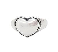 Anello a catena cardiaco roba vintage per donne ragazze argento placcato a livello largo catene a strati regolabili a strati a strati aperti anelli di dito coda di code comfort adatto retrò donazione