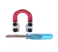 Anello a D in lega di alluminio per arco composto, anello di aiuto per il rilascio di 23 mm, accessorio leggero da caccia per un posizionamento stabile della freccia (rosso)