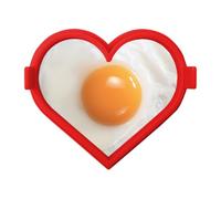 Anello a forma di cuore, per pancake a forma di cuore,Strumenti di cottura da cucina per sbornia di pancake | Stampo per shaper per uova in silicone antiaderente fa sì che i tuoi amano il