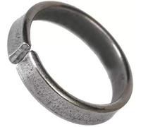 Anello a forma di ferro di Saturno, realizzato a mano, in puro ferro Shani, nero, confezione da 4