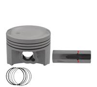 Anello a perno pistone da 13 mm da 52,4 mm 0,8x0,8x1,5 mm Set compatibile con CBF125 SDH125-51 WH125-7 WH125-8 Sostituzione delle parti del motore WH125-8