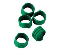 Anello a spirale, 16 mm, verde, confezione da 20 pezzi