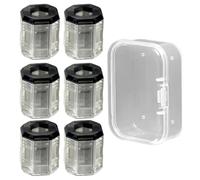 Anello A Vite Magnetico - Magnetizzatore Universale Da 40 G | Portapunte Con Testa Per Cacciavite, Strumento Di Fissaggio Per Viti In Lega | Attacco Ṕer Trapano Elettrico Con Codolo Esagonale P̀er La