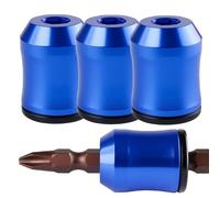 Anello A Vite Magnetico - Portapunte Per Carichi Pesanti Da 3 Pezzi, Potente Strumento Per Viti Magnetiche, Struttura Durevole In Lega Di Alluminio, Strumenti Smagnetizzati Magnetizzati | Per Il Garag