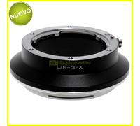 Anello adapter per montare ottiche Leica R su fotocamere Fuji GFX. Adattatore