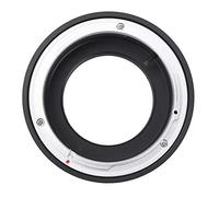 Anello Adattatore, Adattatore per Montaggio Obiettivo con priorità di Apertura Opaco, Collegamento Fisso, Messa a Fuoco Manuale per Fotocamera M4/3