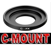 ANELLO ADATTATORE C MOUNT ADAPTER RING ADATTO A FUJIFILM X-T2 X-S1 X-T3 X-T30 FX