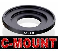 ANELLO ADATTATORE C MOUNT C-MOUNT ADAPTER RING ADATTO A NIKON1 NIKON 1 J3 J2 V2