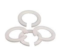 Anello Adattatore E27 a E14 per Portalampade, 4 Pezzi | Pp Bianco, Filettatura Precisa e Struttura Razionale, Compatibile Supporti e Ghiera di Ritenzione