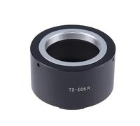 Anello adattatore in lega di alluminio Obiettivo con attacco M42 a adattatore for obiettivo MD/CY con attacco EOSR T2, for Canon EOS R for fotocamera mirrorless for Nikon Z6/Z7 (Color : T2-EOSR)