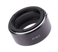 Anello adattatore in lega di alluminio Obiettivo con attacco M42 a adattatore for obiettivo MD/CY con attacco EOSR T2, for Canon EOS R for fotocamera mirrorless for Nikon Z6/Z7 (Color : CY-N Z)