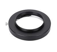 Anello adattatore in lega di alluminio per obiettivo AI fino a M42 Mount Camera Body Precision Metal Camera Lens Adapter Nero 33G