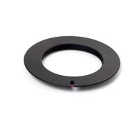 Anello adattatore obiettivo, compatibile con Canon, M42 a EOS | Per Nikon AI, Sony AF, Pentax PK; anello MF in lega di alluminio, nero(M42-AF)
