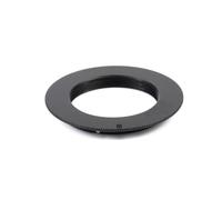 Anello adattatore obiettivo, compatibile con Canon, M42 a EOS | Per Nikon AI, Sony AF, Pentax PK; anello MF in lega di alluminio, nero(M42-EOS)