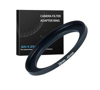 Anello adattatore per filtro step up da 28 mm a 49 mm, anello in metallo, compatibile con tutti i 49 mm UV, CPL, ND, paraluce, lenti filettate, ecc. (da 28 mm a 49 mm)
