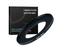Anello adattatore per filtro step up da 30 mm a 58 mm, anello in metallo, compatibile con tutti i 58 mm UV, CPL, ND, paraluce, lenti filettate, ecc. (da 30 mm a 58 mm)