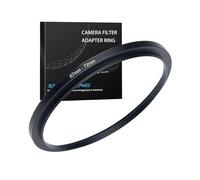Anello adattatore per filtro step up da 62 mm a 72 mm, anello in metallo, compatibile con tutti i 72 mm UV, CPL, ND, paraluce, lenti filettate, ecc. (da 62 mm a 72 mm)