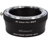 Anello Adattatore per Obiettivo Nikon AI su Fotocamera Micro 4/3 M4/3 Micro