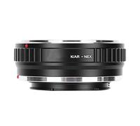 Anello adattatore per obiettivo Nutriess per obiettivi Konica AR Mount su So ny E Mount Anello di montaggio per fotocamera