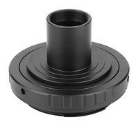 Anello Adattatore per Oculare per Microscopio, Anello Adattatore in Lega di Alluminio Nero 23,2 Mm Adattatore Convertitore per Oculare per Microscopio con Attacco a T per Canon Fotocamere Reflex