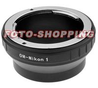 ANELLO ADATTATORE PER OLYMPUS OM NIKON1 NIKON 1 J5 S2 J4 V3 AW1 ADAPT