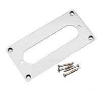 Anello adattatore per pickup, telaio di conversione da humbucker a bobina singola, accessorio per chitarra in lega di zinco, esterno 92 x 46 mm, interno 70 x 18 mm, per chitarra elettrica, colore