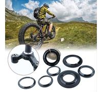 Anello adattatore per tubo sterzo per forcella conica da utilizzare su biciclette dotato di standard e coppe per cuffie da 1 1/8" (G)