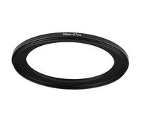 Anello adattatore step-up da 86 mm a 67 mm, in metallo nero, compatibile con tutte le marche UV CPL ND filtro obiettivo fotocamera anelli passo-passo (86 mm-67 mm)