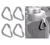 ANELLO ADATTATORE TRIANGOLARE compatibile con FUJIFILM fuji split eyelet cinghia tracolla mano polso strap impugnatura cintura X-PRO2 X-E2S X-T1 X-T10 X-A2 X100S X30 X-E2 X-A1 X-PRO1 X-S1 X10 X100