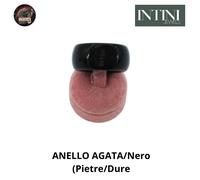 ANELLO AGATA/NERO (Pietre/Dure), 2735 INTINI