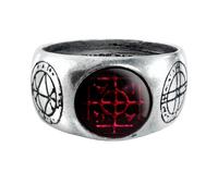 Anello Agla Alchemy Gothic - Nuovo Di Zecca