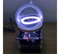 Anello al plasma con circuito toroidale, palla al plasma, anello luminoso al plasma fai da te da 3,5 pollici, per decorazioni di feste, attività all'aperto, segnali di avvertimento e regali scientific
