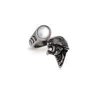 Anello Alchemy Gothic Howl At The Moon - Nuovo Di Zecca
