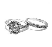 Anello alla moda, elegante, con zirconi, da donna, per ragazze, per matrimonio, fidanzamento, per amore, 9 molto pratico e popolare, utile e attraente.