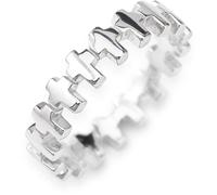 Anello Amen Croce in Argento