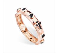Anello AMEN I ROSARI in Argento 925 con Colori Cristalli e Misure Varie